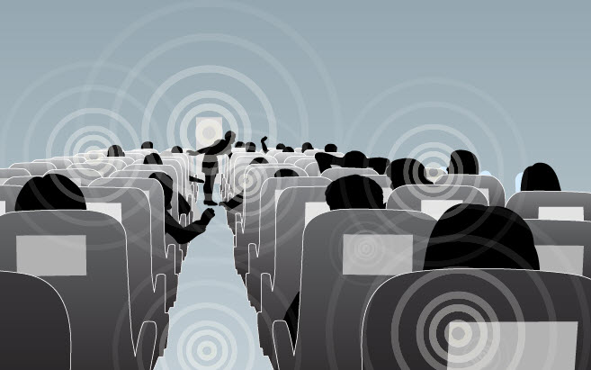 Inside airline